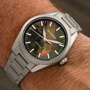 Islander Thunderbolt Pilot Watch with Black Mother of Pearl Dial #ISL-322