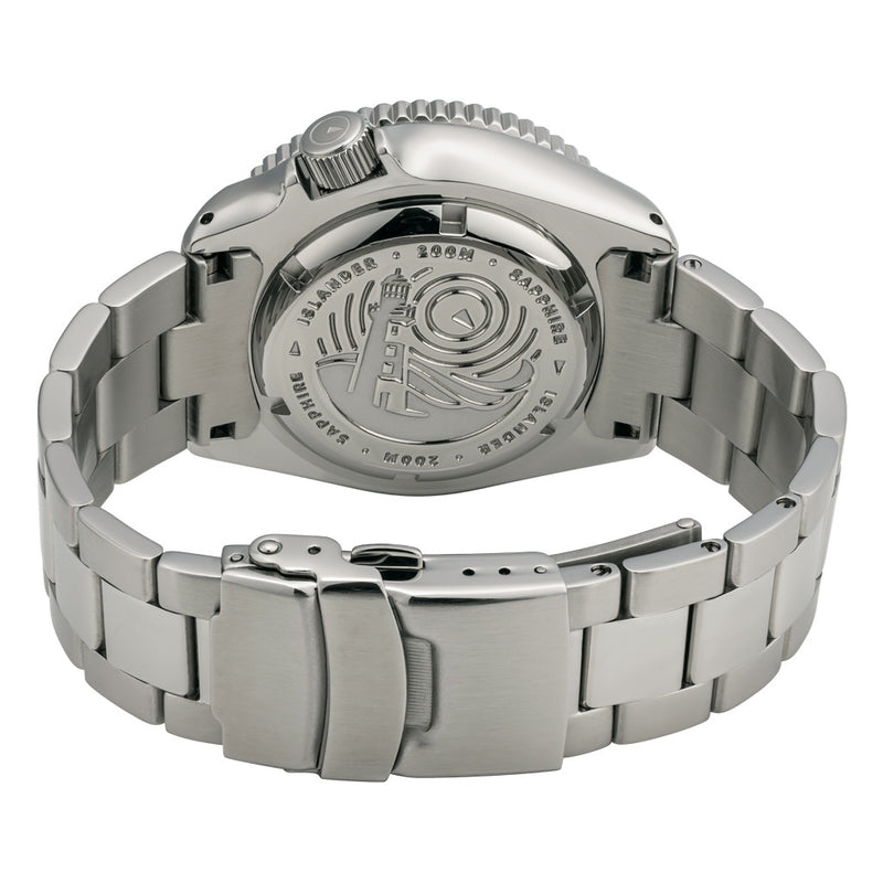 Islander Red October V2 Dive Watch with Radiant Blue Dial #ISL-323