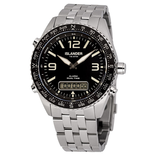 Islander Rocky Point Analog-Digital Watch with Black Dial #ISL-327