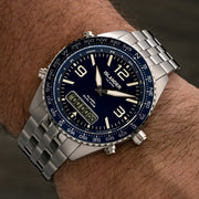 Islander Rocky Point Analog-Digital Watch with Blue Dial #ISL-328