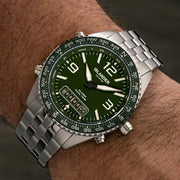 Islander Rocky Point Analog-Digital Watch with Green Dial #ISL-329