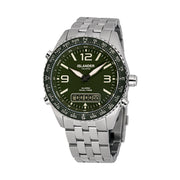 Islander Rocky Point Analog-Digital Watch with Green Dial #ISL-329