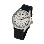 Islander Babylon HV1000 Titanium Solar Field Watch with White Dial #ISL-332