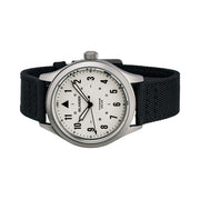 Islander Babylon HV1000 Titanium Solar Field Watch with White Dial #ISL-332