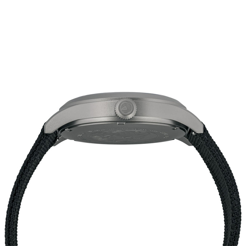 Islander Babylon HV1000 Titanium Solar Field Watch with Black Dial #ISL-333