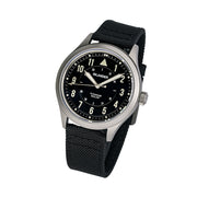 Islander Babylon HV1000 Titanium Solar Field Watch with Black Dial #ISL-333