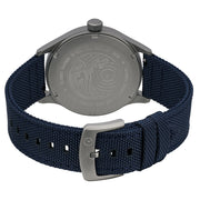 Islander Babylon HV1000 Titanium Solar Field Watch with Blue Dial #ISL-334