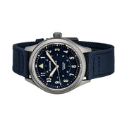 Islander Babylon HV1000 Titanium Solar Field Watch with Blue Dial #ISL-334