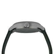 Islander Babylon HV1000 Titanium Solar Field Watch with Olive Dial #ISL-335