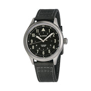 Islander Babylon HV1000 Titanium Solar Field Watch with Charcoal Dial #ISL-336