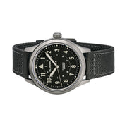 Islander Babylon HV1000 Titanium Solar Field Watch with Charcoal Dial #ISL-336