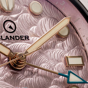 Islander JFK Automatic GMT Watch with Cherry Blossom Dial #ISL-337