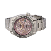 Islander JFK Automatic GMT Watch with Cherry Blossom Dial #ISL-337