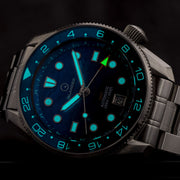 Islander JFK Automatic GMT Watch with Batman Dial #ISL-338