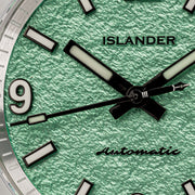 Islander Brookville Calligraphy Edition Watch with Green Parchment Dial #ISL-339