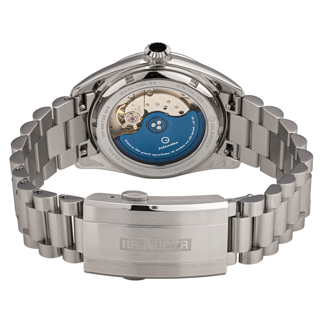 Islander Brookville Calligraphy Edition Watch with Green Parchment