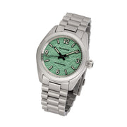 Islander Brookville Calligraphy Edition Watch with Green Parchment Dial #ISL-339