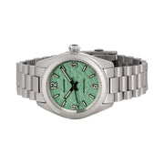 Islander Brookville Calligraphy Edition Watch with Green Parchment Dial #ISL-339