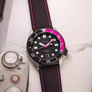 Islander x StrapHabit x Brodinkee "MWP" (Men Wear Pink) Charity Watch #ISL-342