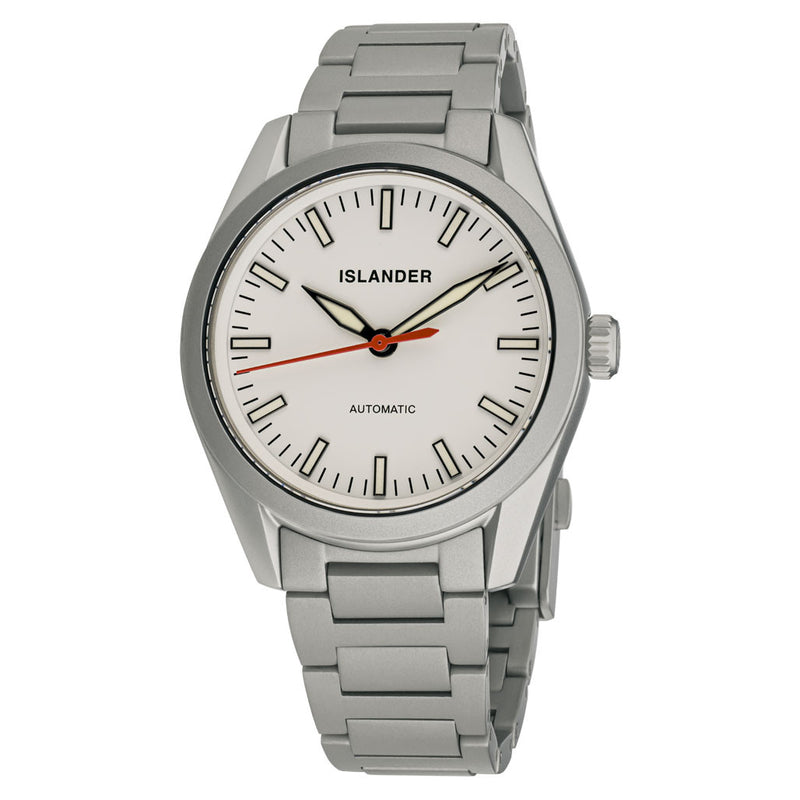 Islander Thunderbolt Pilot Watch with White Dial #ISL-343