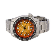 Islander JFK Automatic GMT Watch with Sunset Orange Dial #ISL-356