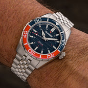 Islander Saltaire 38mm Solar Dive Watch with Blue Dial #ISL-357