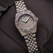 Islander Saltaire 38mm Solar Dive Watch with Grey Dial #ISL-359