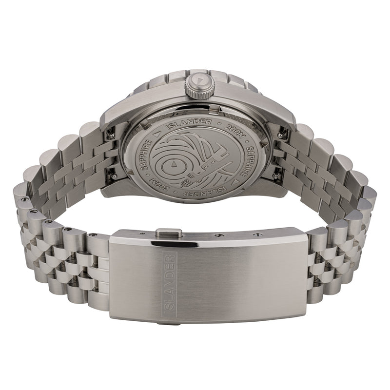 Islander Saltaire 38mm Solar Dive Watch with Grey Dial #ISL-359