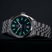 Islander Brookville Hi-Beat Automatic Dress Watch with Black Dial, AR Sapphire Crystal #ISL-36