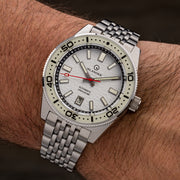 Islander Northport Automatic Dive Watch with White Ripple Dial #ISL-360