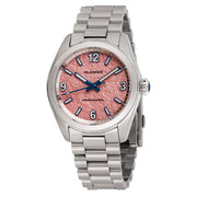 Islander Brookville Calligraphy Edition Watch with Coral Parchment Dial #ISL-367