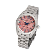 Islander Brookville Calligraphy Edition Watch with Coral Parchment Dial #ISL-367