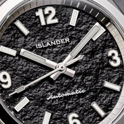 Islander Brookville Calligraphy Edition Watch with Black Parchment Dial #ISL-368