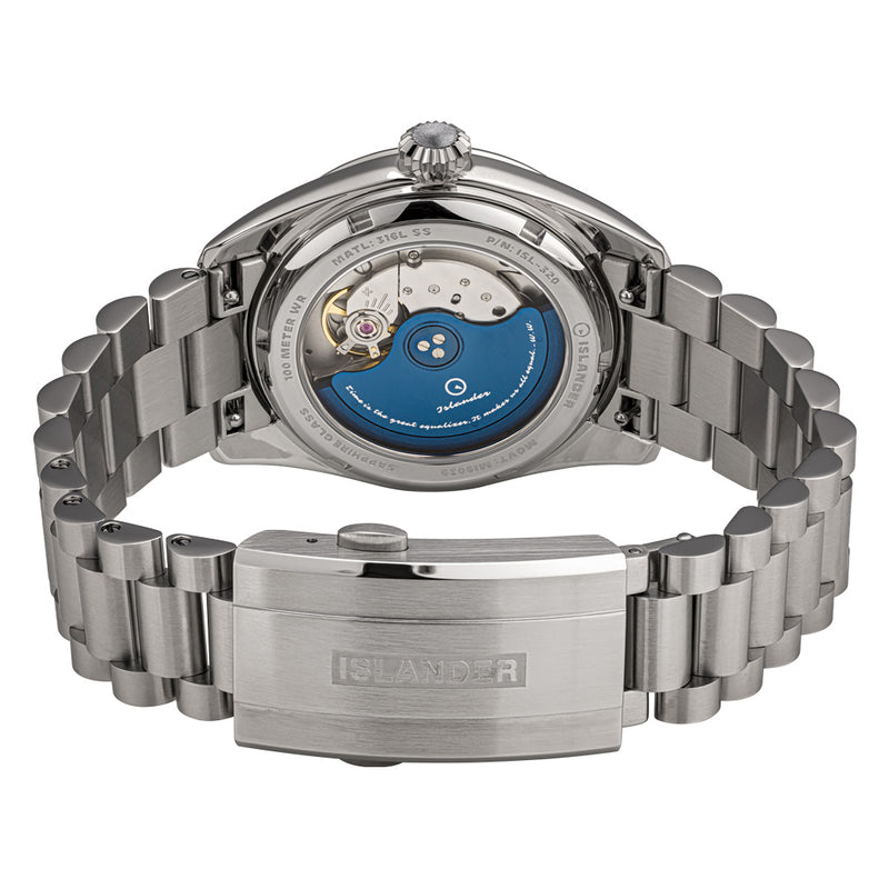 Islander Brookville Calligraphy Edition Watch with Black Parchment Dial #ISL-368