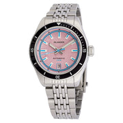 Islander Port Jefferson Skin Diver Automatic Watch with Miami Pink Dial #ISL-372