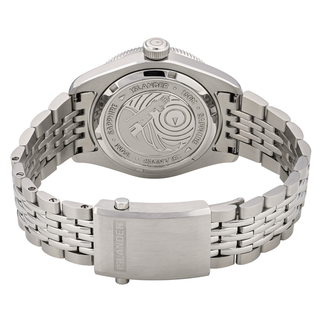 Islander Port Jefferson Skin Diver Automatic Watch with Silver