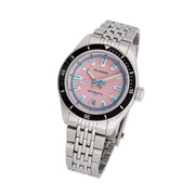 Islander Port Jefferson Skin Diver Automatic Watch with Miami Pink Dial #ISL-372