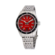 Islander Port Jefferson Skin Diver Automatic Watch with Red Dial #ISL-375