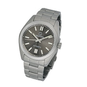 Islander Brookville Hi-Beat Automatic Dress Watch with Grey Dial, AR Sapphire Crystal #ISL-39 tilt