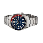 Islander 38mm Automatic Dive Watch with Solid-Link Bracelet, AR Sapphire Crystal, and Luminous Sapphire Bezel Insert #ISL-49