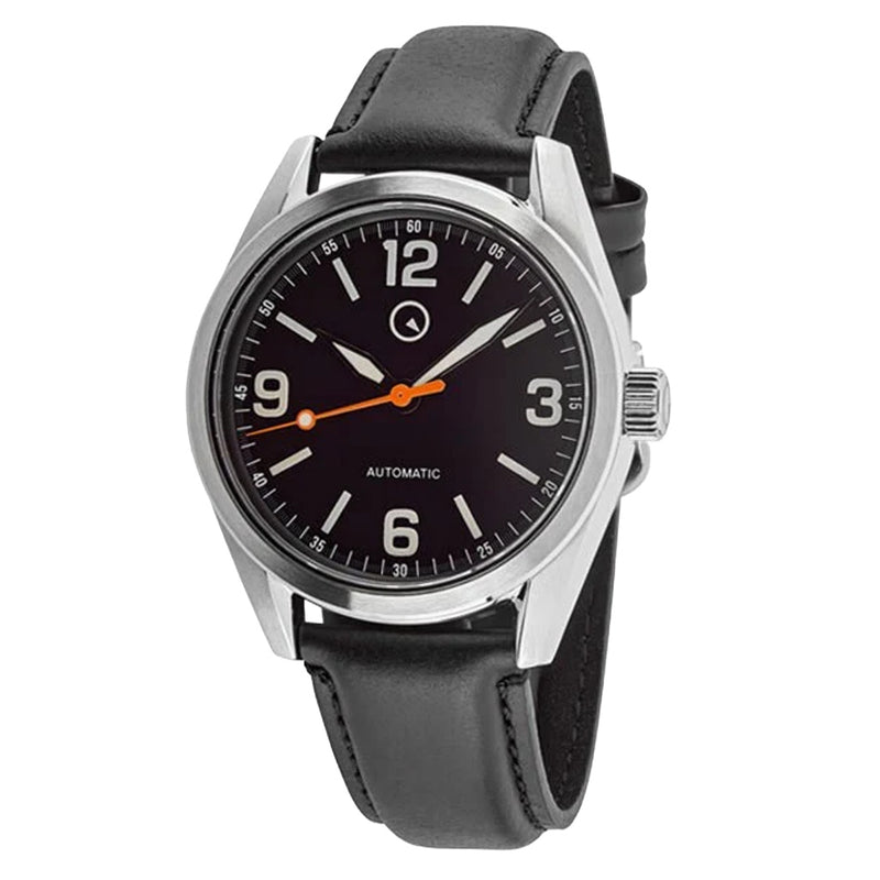 Islander Automatic Watch with Leather Strap and an AR Dome Sapphire Crystal #ISL-54
