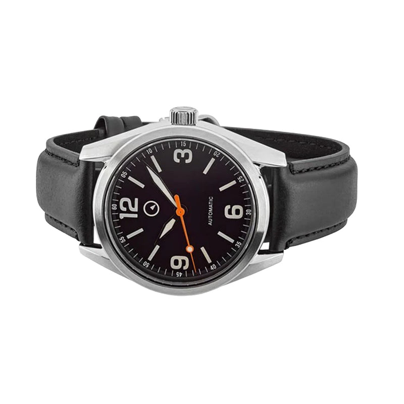 Islander Automatic Watch with Leather Strap and an AR Dome Sapphire Crystal #ISL-54