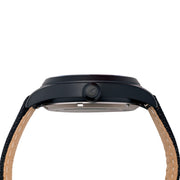 Islander ISL-82 Automatic Field Watch with Black DLC SS Case Crown