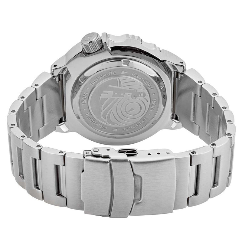 Islander Orange Dial Automatic Dive Watch with AR Double Dome Sapphire Crystal, and 120-click Bezel #ISL-94