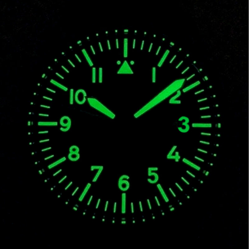 Islander Aviator Automatic Watch with Leather Strap and an Anti-Reflective Sapphire Crystal #ISL-16