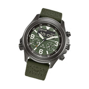 Citizen Promaster Land Ani-Digi Watch with Green Dial #JV1005-02W
