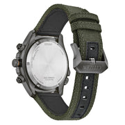 Citizen Promaster Land Ani-Digi Watch with Green Dial #JV1005-02W