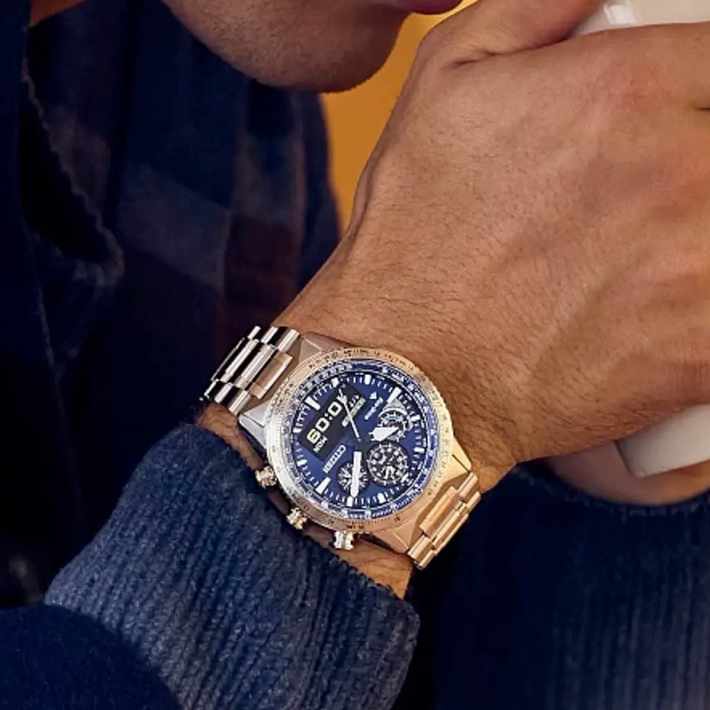 Citizen Eco-Drive Promaster Skyhawk U380 with Blue Dial #JV2000
