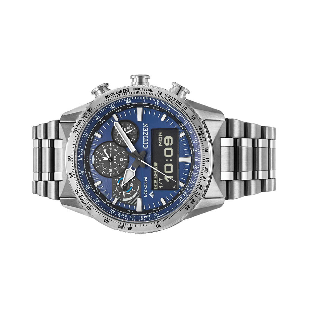 Citizen Eco-Drive Promaster Skyhawk U380 with Blue Dial #JV2000