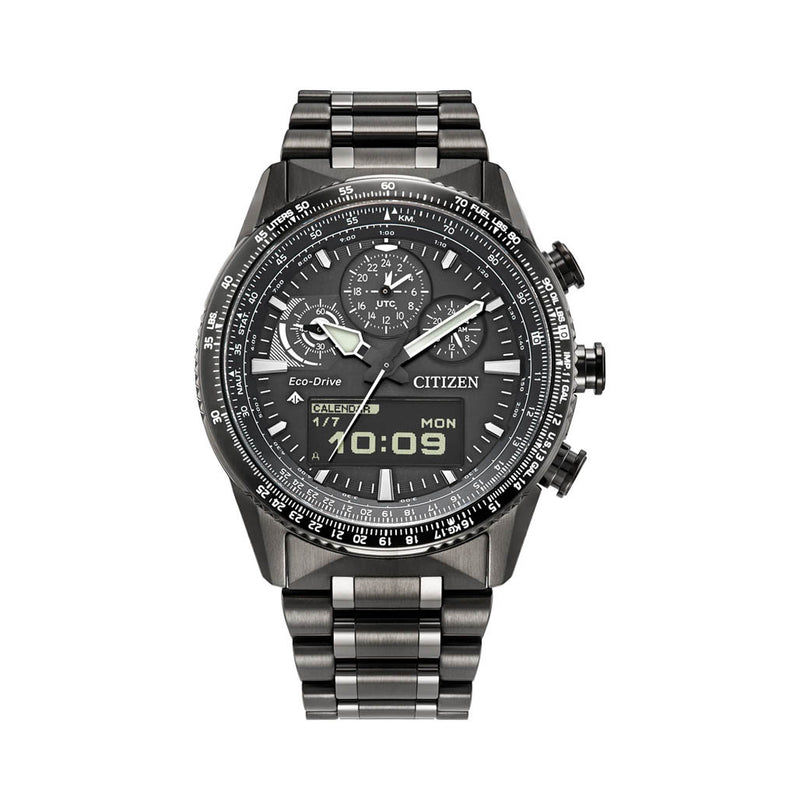 Citizen Promaster Skyhawk U830 Analog-Digital Watch with Black Dial #JV2005-58E